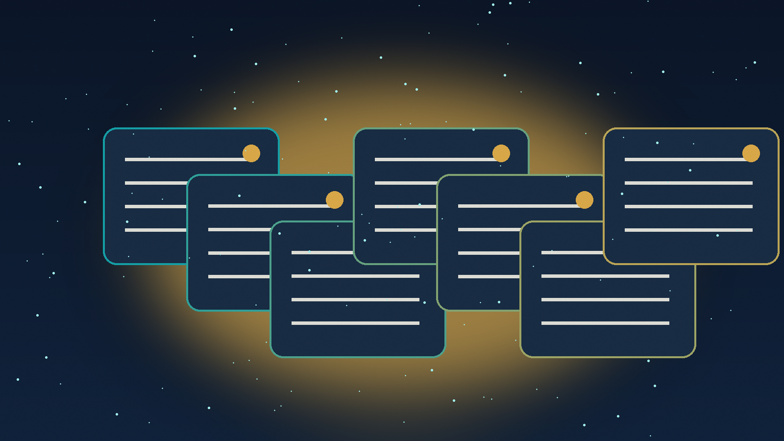 Editorial illustration of ranked option setup cards under closing-market light.