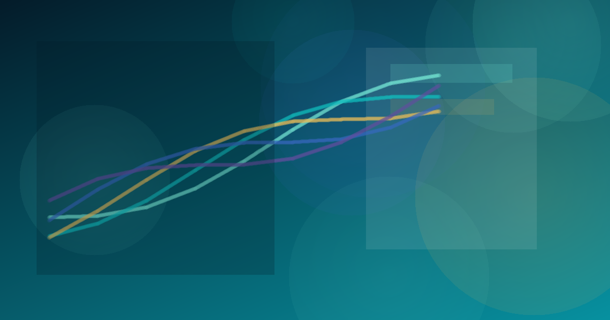 Abstract editorial illustration of layered yield-curve paths and policy documents, with no logos or data labels.