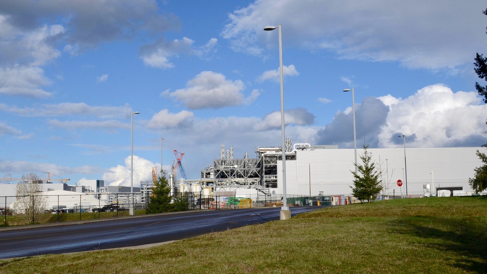 Bâtiments de production et installations industrielles d’Intel à Ronler Acres en Oregon