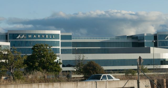 Archival photograph of Marvell’s Santa Clara campus, May 2011