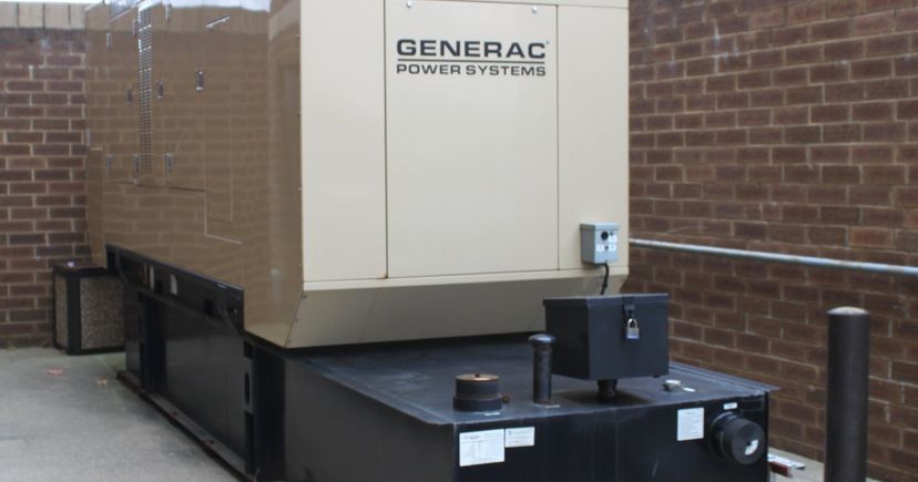 Génératrice commerciale Generac à Ann Arbor, archive de 2011; ce n’est pas le matériel de l’accord Amazon.